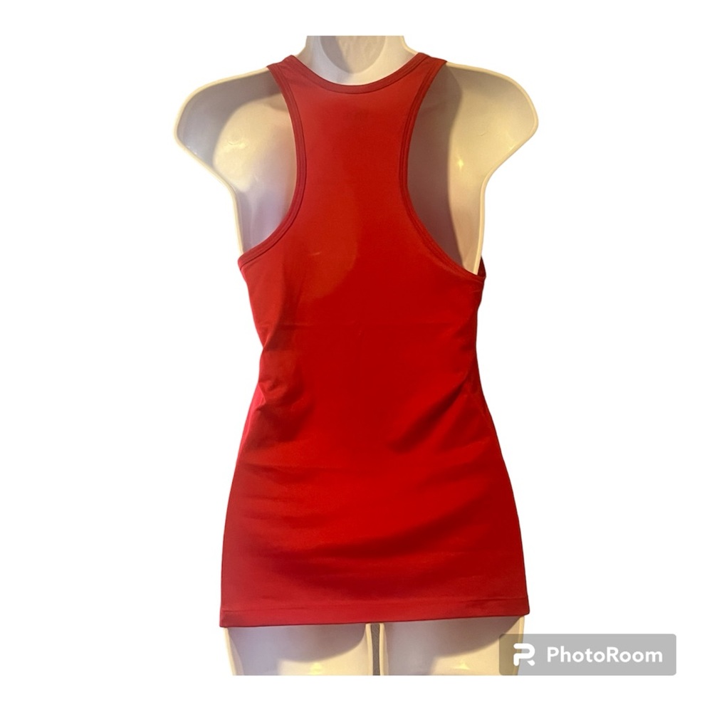 Nike Dri Fit Tank Tops Lot Of Two Womens Size Small One Red One Gray Racerback - Picture 5 of 7